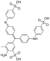 CAS#: 7597-19-5, 2-Amino-3-Methyl-5-[[4-[(4-Sulfophenyl)Amino]Phenyl]-[4-(4-Sulfophenyl )Imino-1-Cyclohexa-2,5-Dienylidene]Methyl]Benzenesulfonic Acid