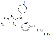 CAS#: 75970-64-8, 1-[(4-Fluorophenyl)Methyl]-N-Piperidin-4-Ylbenzimidazol-2-Amine Dihydrobromide