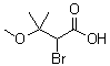 CAS 登录号：75974-47-9， 2-溴-3-甲氧基-3-甲基丁酸
