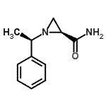 CAS#: 75985-51-2, (2S)-1-[(1R)-1-Phenylethyl]-2-aziridinecarboxamide