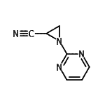CAS#: 75985-80-7, 1-(2-Pyrimidinyl)-2-aziridinecarbonitrile