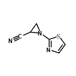 CAS#: 75985-89-6, 1-(1,3-Thiazol-2-yl)-2-aziridinecarbonitrile