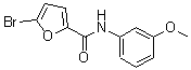 CAS#: 75991-00-3, 5-Bromo-N-(3-methoxyphenyl)-2-furamide