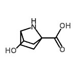 CAS#: 760160-65-4, 3-Hydroxy-7-azabicyclo[2.2.1]heptane-1-carboxylic acid