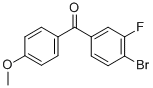 CAS#: 760192-85-6, 4-Bromo-3'-Fluoro-4'-Methoxybenzophenone