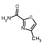 CAS#: 760201-86-3, 4-Methyl-1,3-thiazole-2-carboxamide