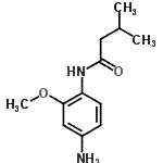 CAS#: 760204-87-3, N-(4-Amino-2-methoxyphenyl)-3-methylbutanamide