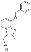 CAS#: 76081-98-6, 2-Methyl-8-(Phenylmethoxy)Imidazo[1,2-a]Pyridine-3-Acetonitrile