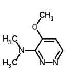 CAS#: 760884-24-0, 4-Methoxy-N,N-dimethyl-3-pyridazinamine
