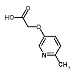 CAS#: 760938-66-7, [(6-Methyl-3-pyridinyl)oxy]acetic acid
