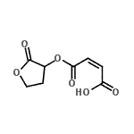 CAS#: 760970-30-7, (2Z)-4-Oxo-4-[(2-oxotetrahydro-3-furanyl)oxy]-2-butenoic acid
