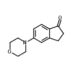 CAS 登录号：760995-19-5， 5-(4-吗啉基)-1-茚满酮
