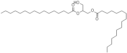 CAS#: 761-35-3, 3-Hydroxy-1,2-propanediyl dihexadecanoate