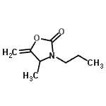 CAS#: 761000-60-6, 4-Methyl-5-methylene-3-propyl-1,3-oxazolidin-2-one