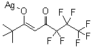 CAS 登录号：76121-99-8， (6,6,7,7,8,8,8-七氟-2,2-二甲基-3,5-辛烷二酮)银