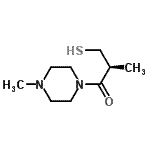 CAS#: 761357-97-5, (2S)-2-Methyl-1-(4-methyl-1-piperazinyl)-3-sulfanyl-1-propanone