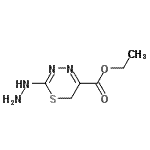 CAS#: 761380-91-0, Ethyl 2-hydrazino-6H-1,3,4-thiadiazine-5-carboxylate