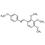 CAS#: 761436-03-7, (E)-N-(4-Methoxyphenyl)-1-(2,3,4-trimethoxyphenyl)methanimine