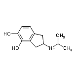 CAS#: 762194-44-5, 2-(Isopropylamino)-4,5-indanediol