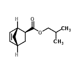 CAS 登录号：762261-10-9， 异丁基(1R,2S,4R)-双环[2.2.1]庚-5-烯-2-羧酸酯