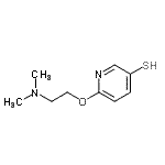 CAS#: 762272-31-1, 6-[2-(Dimethylamino)ethoxy]-3-pyridinethiol