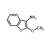 CAS#: 76302-61-9, 2-Methoxy-1-benzofuran-3-amine