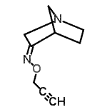 CAS#: 763058-89-5, (3E)-N-(2-Propyn-1-yloxy)-1-azabicyclo[2.2.1]heptan-3-imine