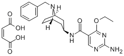 CAS#: 76351-83-2, 2-Amino-N-(8-benzyl-3-beta-nortropanyl)-4-ethoxy-5-pyrimidinecarboxamide maleate