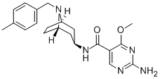 CAS#: 76351-86-5, 2-Amino-4-Methoxy-N-[8-[(4-Methylphenyl)Methyl]-8-Azabicyclo[3.2.1]Octan-3-Yl]Pyrimidine-5-Carboxamide