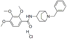 CAS 登录号：76352-12-0， N-(8-苄基-8-氮杂双环[3.2.1]辛烷-3-基)-2,3,4-三甲氧基苯甲酰胺盐酸盐
