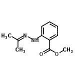CAS#: 76368-94-0, Methyl 2-(2-isopropylidenehydrazino)benzoate