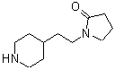 CAS#: 763908-64-1, 1-[2-(4-Piperidinyl)ethyl]-2-pyrrolidinone