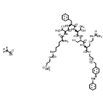 CAS#: 76408-71-4, 2-{[4-(Phenyldiazenyl)benzyl]sulfonyl}ethyl N<sup>6</sup>-{[2-(methylsulfonyl)ethoxy]carbonyl}-L-lysyl-L-threonyl-L-phenylalanyl-L-threonyl-L-seryl-S-(acetamidomethyl)-L-cysteinate trifluoroacetate (1:1)