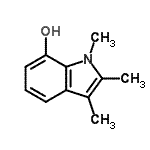 CAS#: 76410-27-0, 1,2,3-Trimethyl-1H-indol-7-ol