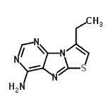CAS#: 764587-50-0, 8-Ethyl[1,3]thiazolo[3,2-e]purin-4-amine