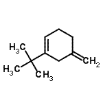 CAS#: 764654-24-2, 5-Methylene-1-(2-methyl-2-propanyl)cyclohexene