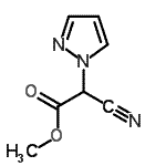 CAS#: 764664-92-8, Methyl cyano(1H-pyrazol-1-yl)acetate