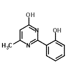 CAS#: 76467-22-6, 2-(2-Hydroxyphenyl)-6-methyl-4-pyrimidinol
