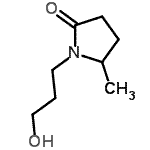 CAS#: 764718-04-9, 1-(3-Hydroxypropyl)-5-methyl-2-pyrrolidinone