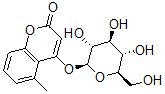 CAS#: 76474-54-9, 5-Methyl-4-[(2S,3R,4S,5S,6R)-3,4,5-Trihydroxy-6-(Hydroxymethyl)Oxan-2-Yl]Oxychromen-2-One