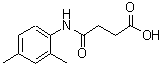 CAS#: 76475-63-3, 4-[(2,4-Dimethylphenyl)amino]-4-oxobutanoic acid