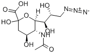 CAS#: 76487-51-9, (4S,5R,6R,7R,8R)-5-acetamido-9-azido-4,6,7,8-tetrahydroxy-2-oxo-nonanoic acid