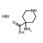 CAS#: 76508-55-9, 4-Amino-4-piperidinecarboxylic acid hydrobromide (1:1)