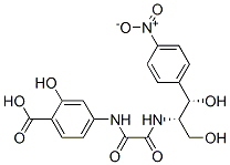 CAS 登录号：76508-93-5， 4-[[2-[[(1S,2S)-1,3-二羟基-1-(4-硝基苯基)丙-2-基]氨基]-2-氧代乙酰基]氨基]-2-羟基苯甲酸