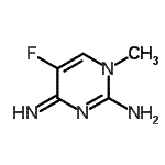 CAS#: 765218-13-1, 5-Fluoro-2-imino-1-methyl-1,2-dihydro-4-pyrimidinamine