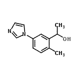 CAS#: 765229-54-7, 1-[5-(1H-Imidazol-1-yl)-2-methylphenyl]ethanol