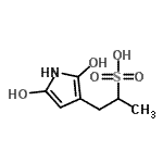 CAS#: 765254-70-4, 1-(2,5-Dihydroxy-1H-pyrrol-3-yl)-2-propanesulfonic acid