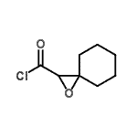CAS#: 76527-44-1, 1-Oxaspiro[2.5]octane-2-carbonyl chloride