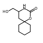 CAS 登录号：765310-83-6， 4-(羟基甲基)-1-氧杂-3-氮杂螺[5.5]十一烷-2-酮