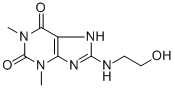 CAS 登录号：7654-01-5， 8-(2-羟基乙基氨基)茶碱